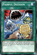 Yugioh Painful Decision SR04-EN027 Common 1st Edition NM