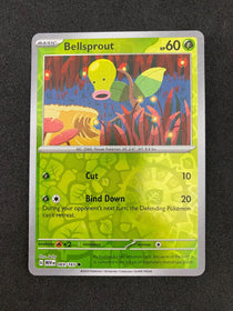 Pokemon Bellsprout 069/165 Scarlet Violet Reverse Holo NM