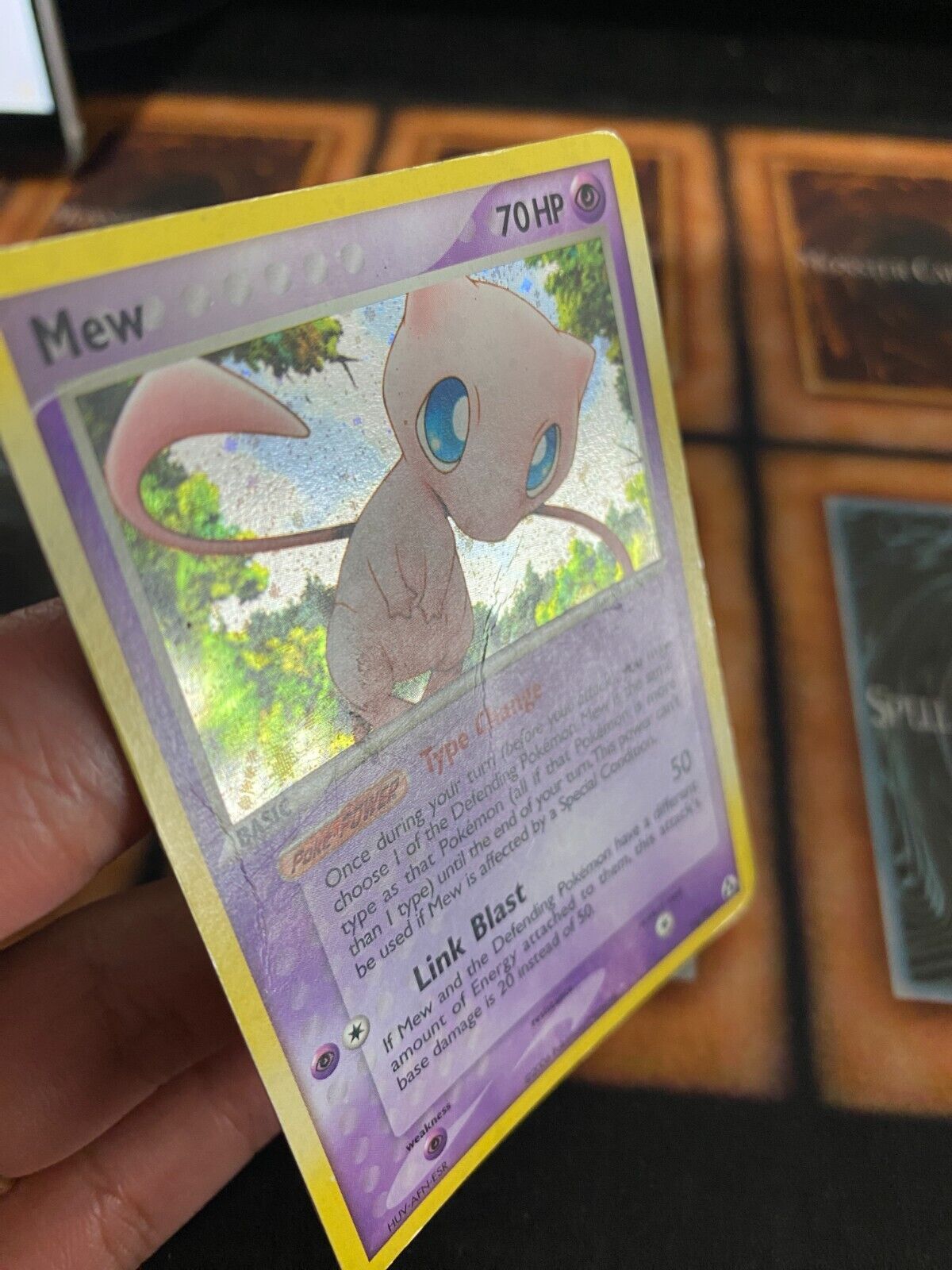 Pokemon Mew 10/92 EX Legend Maker Holo HP