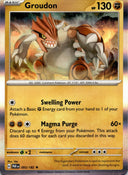 Pokemon Groudon 093/182 Paradox Rift Holo NM