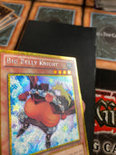 Yugioh Big Belly Knight PGLD-EN004 Premium Gold Rare Unlimited Edition MP/LP