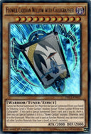 Yugioh Flower Cardian Willow with Calligrapher DRL3-EN037 Ultra Rare 1st Ed NM