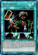 Yugioh Reasoning RA01-EN052 Ultimate Rare 1st Edition NM