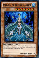 Yugioh Medium of the Ice Barrier HA02-EN012 Super Rare 1st Edition NM