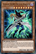 Yugioh Vision HERO Witch Raider BLHR-EN060 Ultra Rare 1st Edition VLP/NM