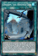 Yugioh Obsidim, the Ashened City PHNI-EN094 Super Rare 1st Edition NM