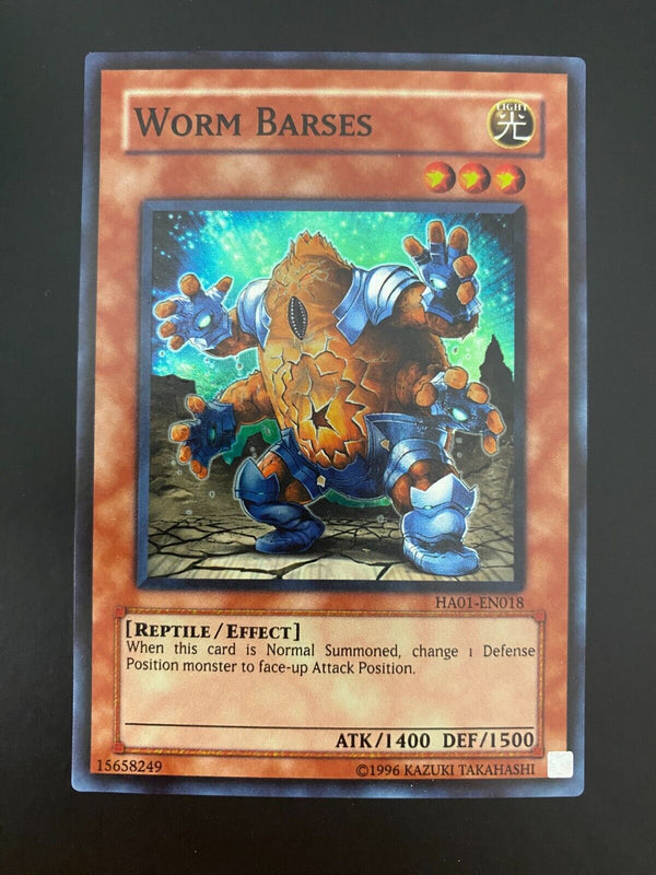 Yugioh Worm Barses HA01-EN018 Unlimited Edition NM