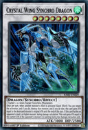 Yugioh Crystal Wing Synchro Dragon RA02-EN029 Super Rare 1st Edition NM