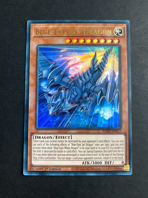 Yugioh Blue-Eyes Jet Dragon RA02-EN017 Ultra Rare 1st Edition NM