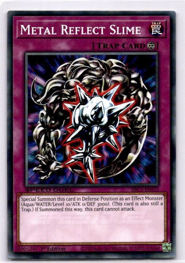 Yugioh Metal Reflect Slime SBC1-ENI32 Common 1st Edition NM