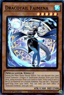 Yugioh Dracotail Faimena RA05-EN035 NA Print Super Rare 1st Edition NM