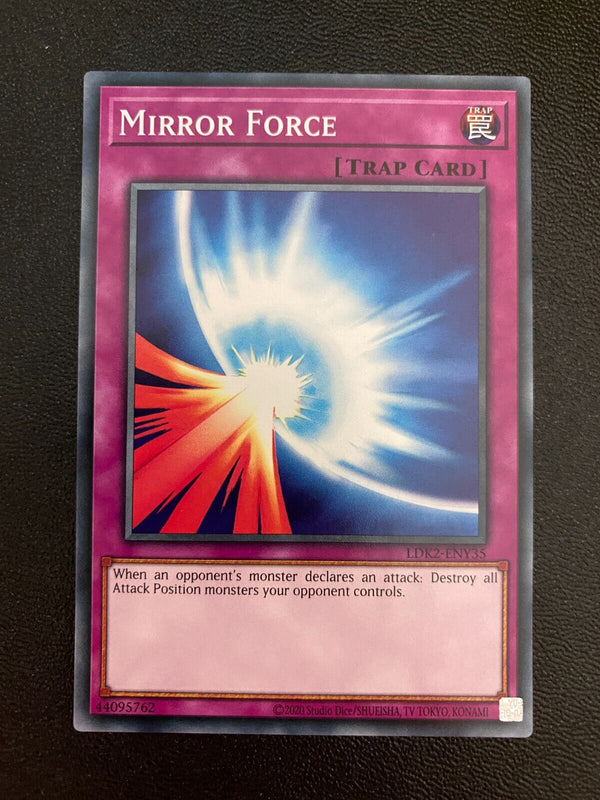 Yugioh Mirror Force LDK2-ENY35 Common Unlimited Edition NM