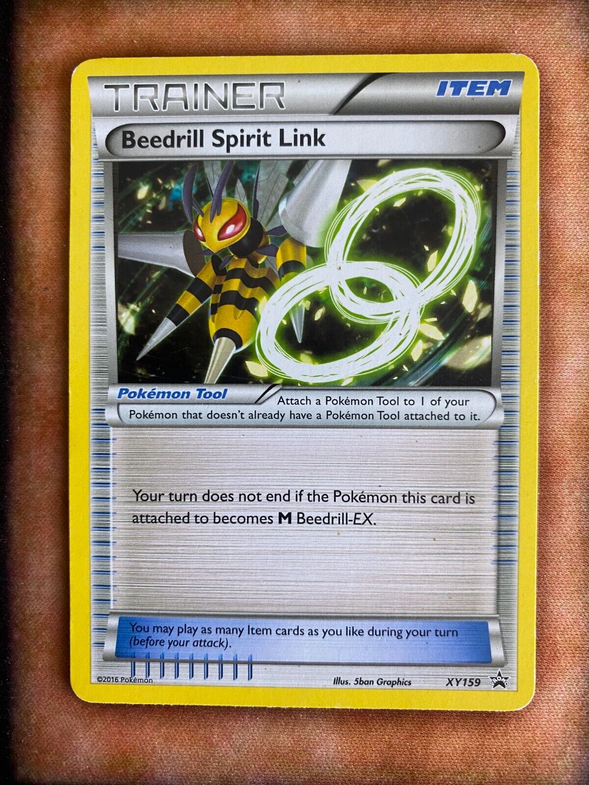 Pokemon Beedrill Spirit Link Xy159 Black Star Promo Non Holo MP