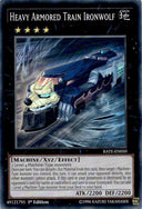 Yugioh Heavy Armored Train Ironwolf RATE-EN050 Super Rare 1st Edition LP