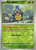 Pokemon Karrablast 009/086 Black Bolt Reverse Holo NM