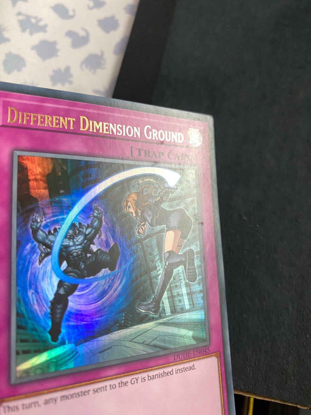 Yugioh Different Dimension Ground DUDE-EN045 Ultra Rare 1st Edition LP