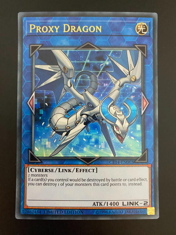 Yugioh Prox_y Dragon CT14-EN003 Ultra Rare Limited Edition VLP/NM