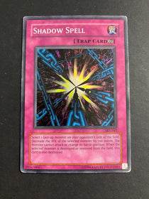 Yugioh Shadow Spell SKE-041 Super Rare Unlimited Edition DAMAGED