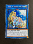 Yugioh Artemis, the Magistus Moon Maiden BLCR-EN095 Secret Rare 1st Ed VLP/NM