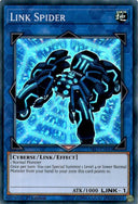 Yugioh Link Spider YS17-EN043 Super Rare 1st Edition HP (CREASE)