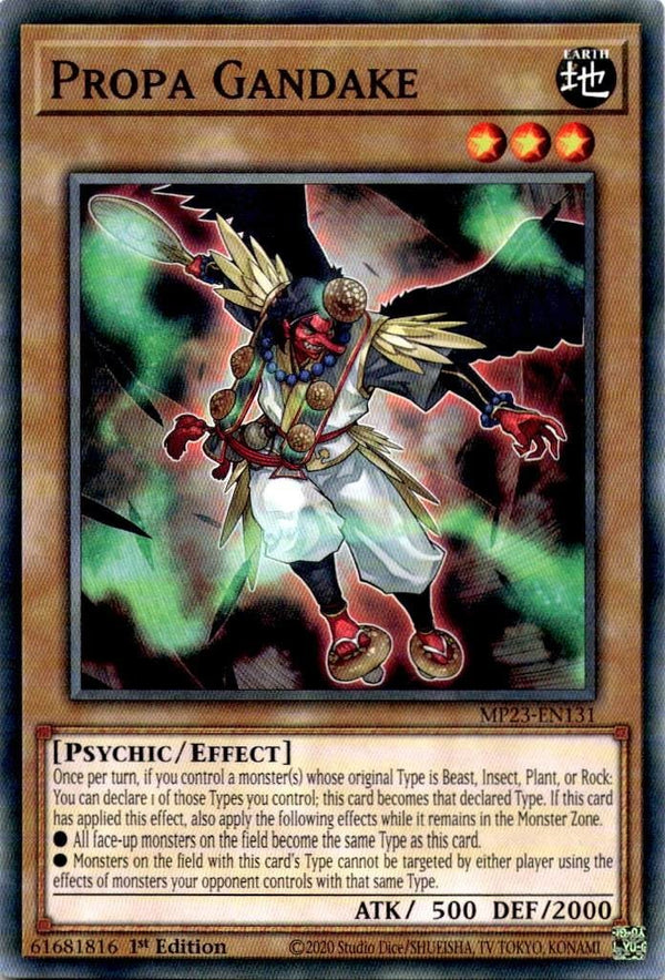 Yugioh Propa Gandake MP23-EN131 Common 1st Edition NM
