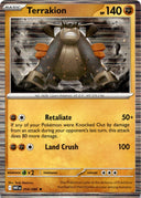Pokemon Terrakion 054/086 White Flare Holo NM