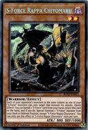 Yugioh S-Force Rappa Chiyomaru BLVO-EN011 Secret Rare 1st Edition LP