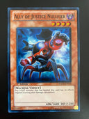 Yugioh Ally of Justice Nullfier HA02-EN018 Super Rare 1st Edition NM/MINT