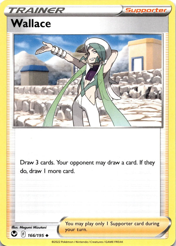 Pokemon Wallace 166/195 Silver Tempest Non Holo NM