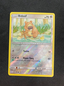 Pokemon Bidoof 171/236 Unified Minds Reverse Holo NM