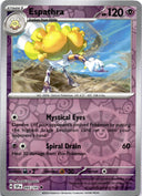 Pokemon Espathra 095/191 Surging Sparks Reverse Holo NM