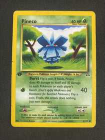 Pokemon Pineco 61/75 Neo Discovery 1st Edition HP