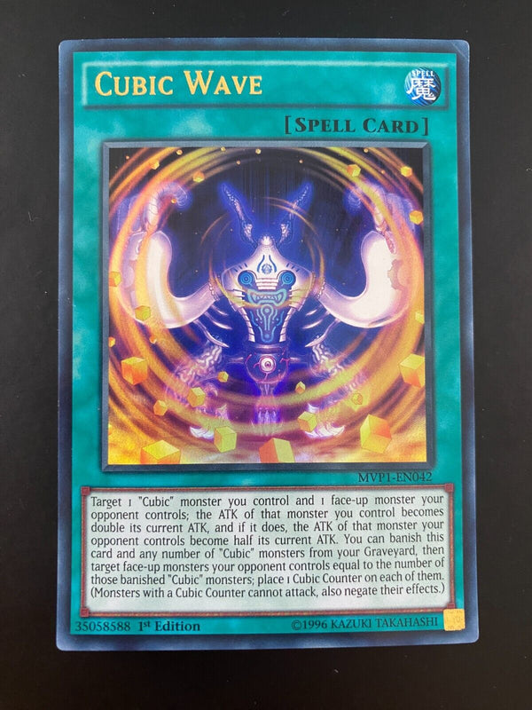 Yugioh Cubic Wave MVP1-EN042 1st Edition NM