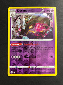 Pokemon Dusknoir 062/172 Brilliant Stars Reverse Holo VLP/NM