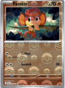 Pokemon Pansear 014/086 White Flare Pokeball Reverse Holo NM
