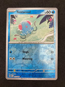 Pokemon Tentacool 072/165 Scarlet Violet Reverse Holo NM