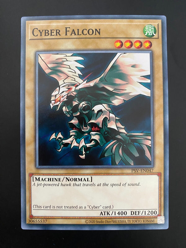 Yugioh Cyber Falcon PSV-EN047 Common Unlimited Edition NM/MINT