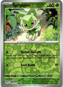 Pokemon Sprigatito 012/193 Paldea Evolved Reverse Holo NM