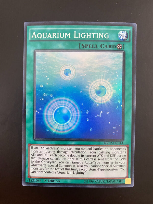 Yugioh Aquarium Lighting DRL2-EN044 1st Edition NM