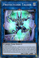 Yugioh Protectcode Talker CYAC-EN048 Super Rare 1st Edition VLP/NM