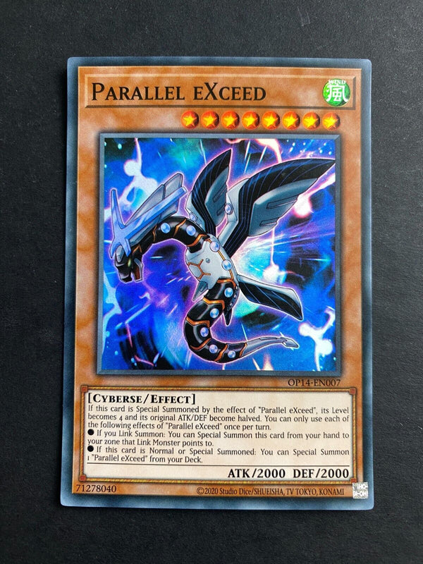 Yugioh Parallel eXceed OP14-EN007 Super Rare Unlimited Edition MP