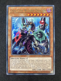 Yugioh Odd-Eyes Wizard Dragon LED6-EN046 Rare Unlimited NM