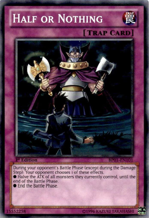 Yugioh Half or Nothing BP01-EN101 Common 1st/unl Edition NM