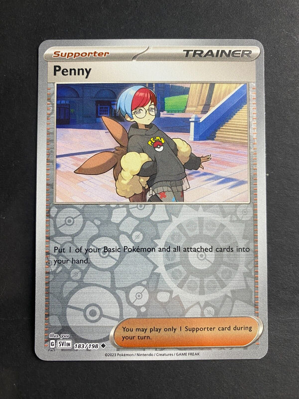 Pokemon Penny 183/198 Scarlet Violet Base Reverse Holo NM