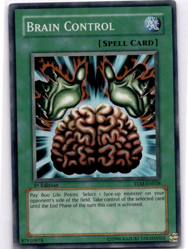 Yugioh Brain Control TLM-EN038 Super Rare 1st Edition NM