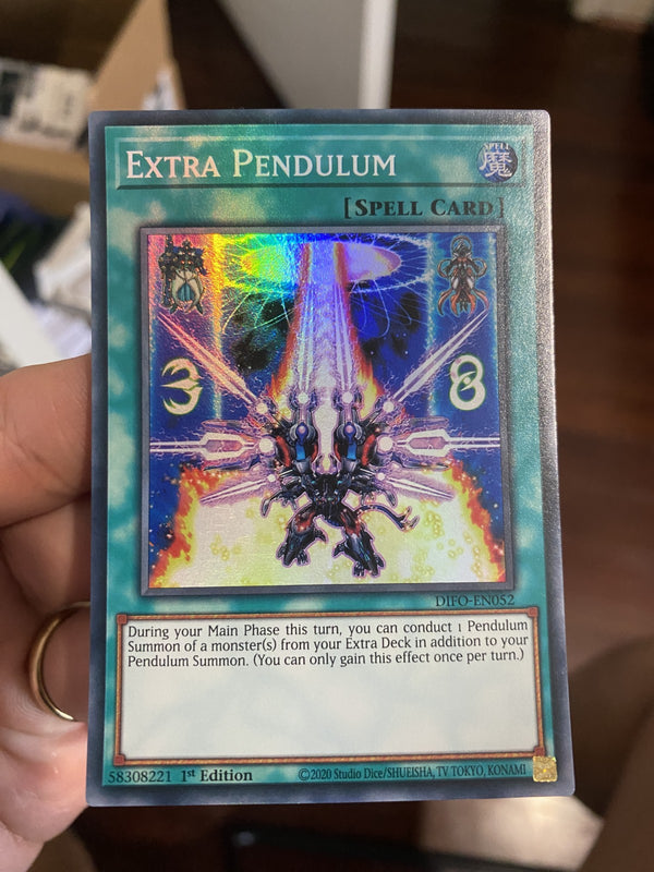 Yugioh Extra Pendulum DIFO-EN052 Super Rare 1st Edition LP/NM