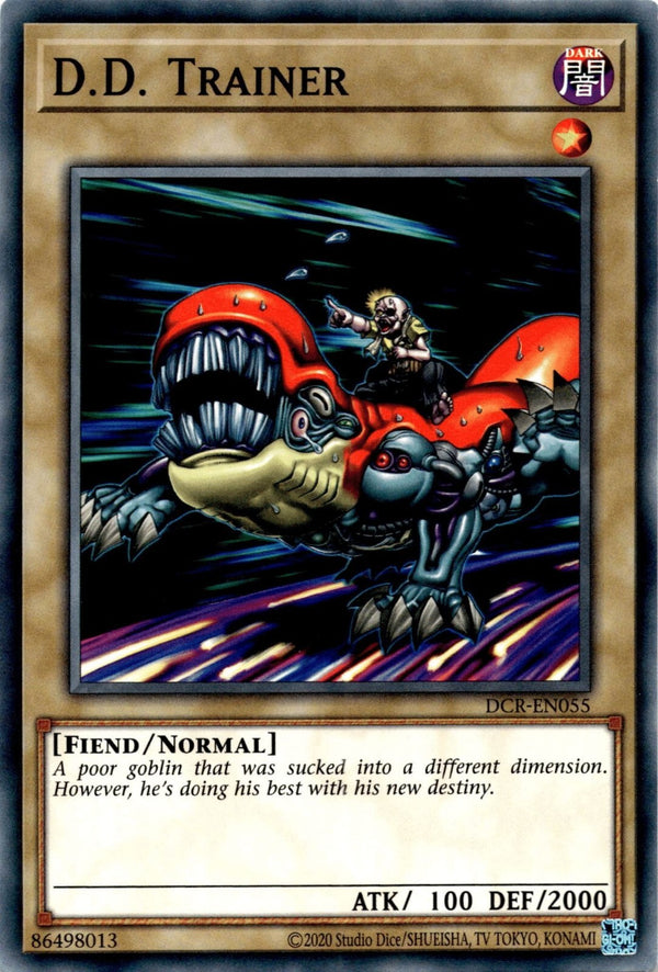 Yugioh D.D. Trainer DCR-EN055 Common Unlimited Edition NM