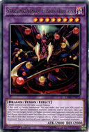 Yugioh Starving Venom Fusion Dragon LED5-EN052 Rare 1st Edition HP