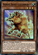 Yugioh Nordic Beast Gullinbursti BACH-EN011 Super Rare 1st Edition NM