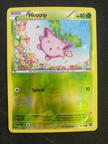 Pokemon Hoppip 3/114 Steam Siege Reverse Holo LP